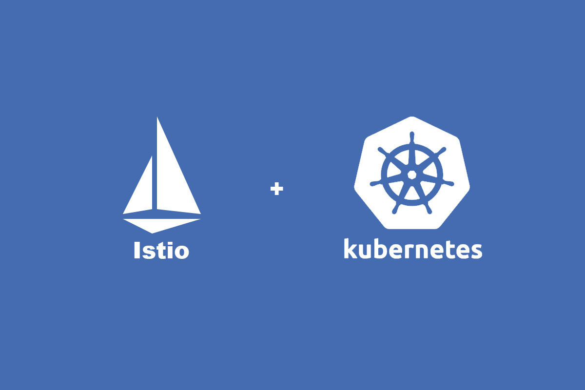 istio and kubernetes logo